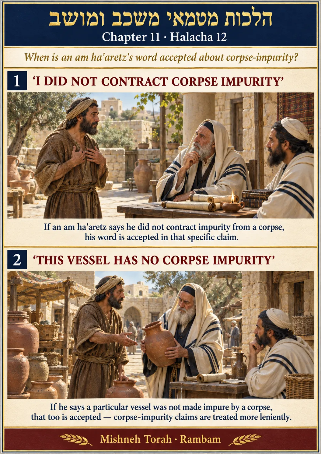 Infographic for halacha 11:12
