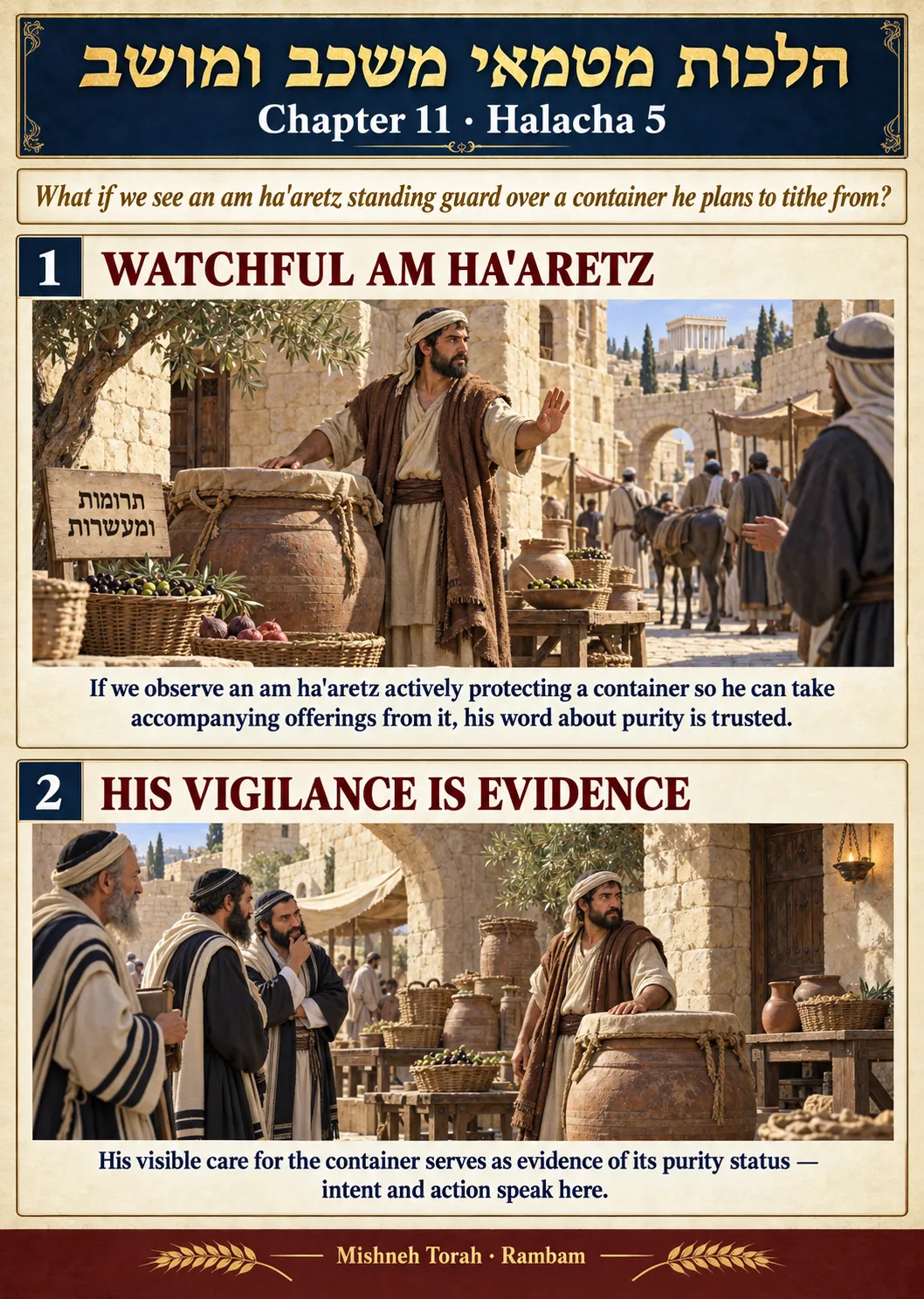 Infographic for halacha 11:5