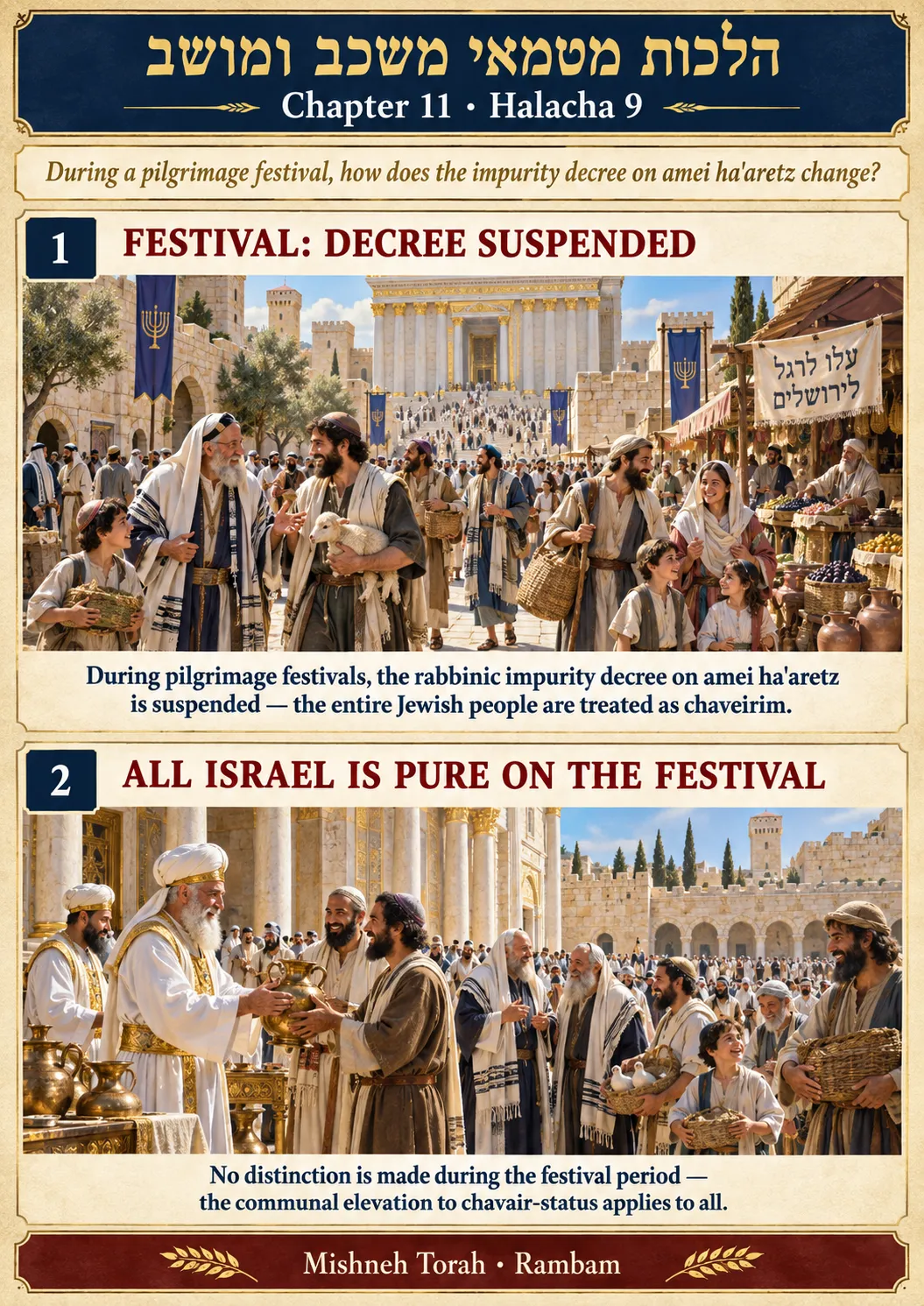 Infographic for halacha 11:9