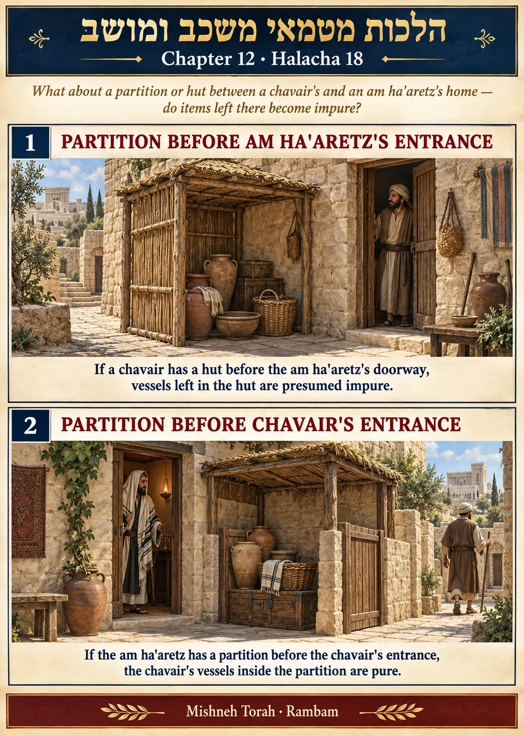 Infographic for halacha 12:18