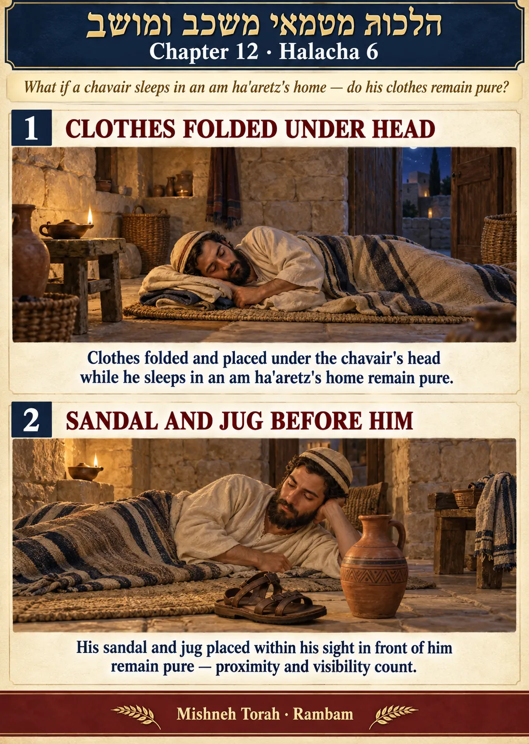 Infographic for halacha 12:6