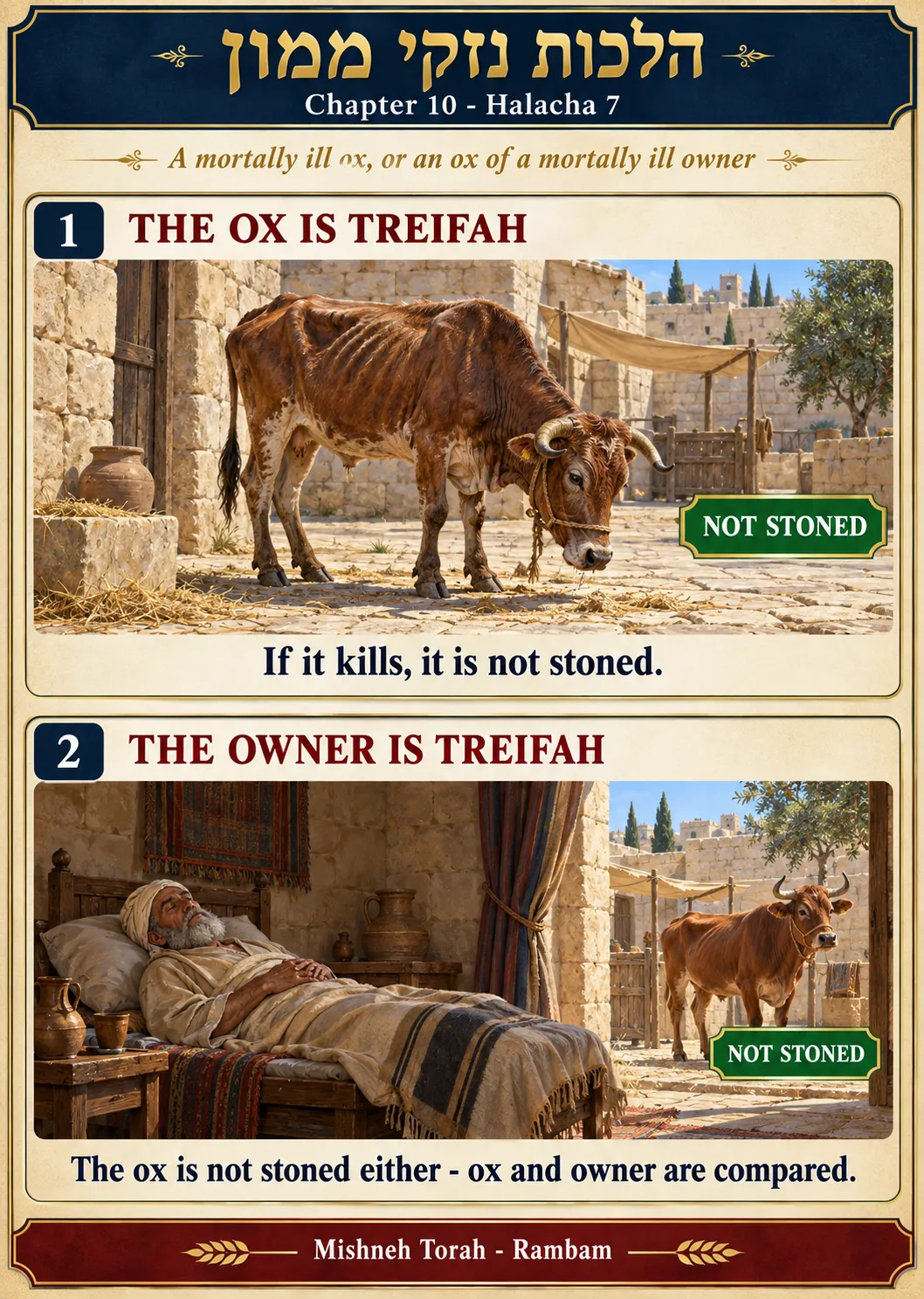 Infographic for halacha 10:7