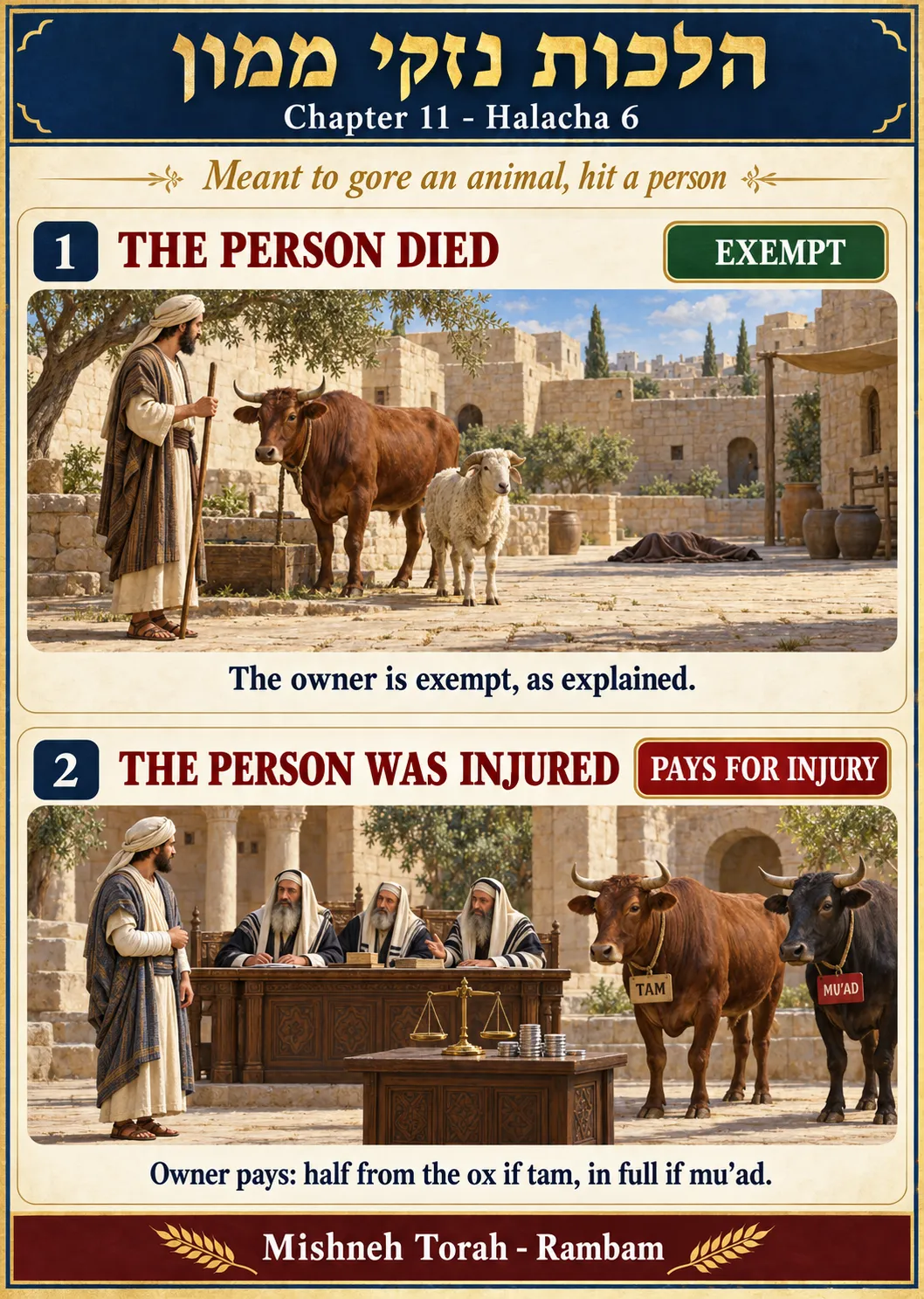 Infographic for halacha 11:6