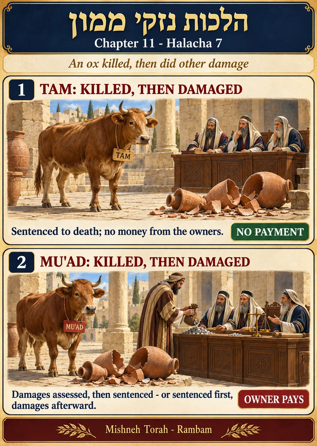Infographic for halacha 11:7