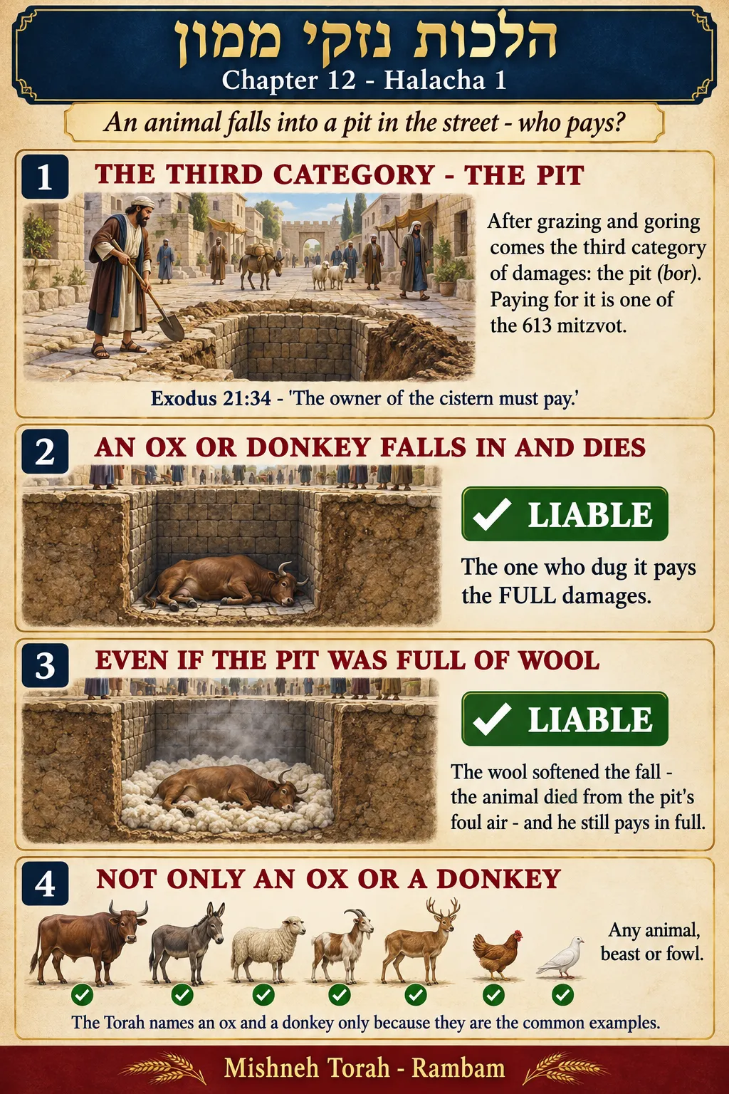 Infographic for halacha 12:1