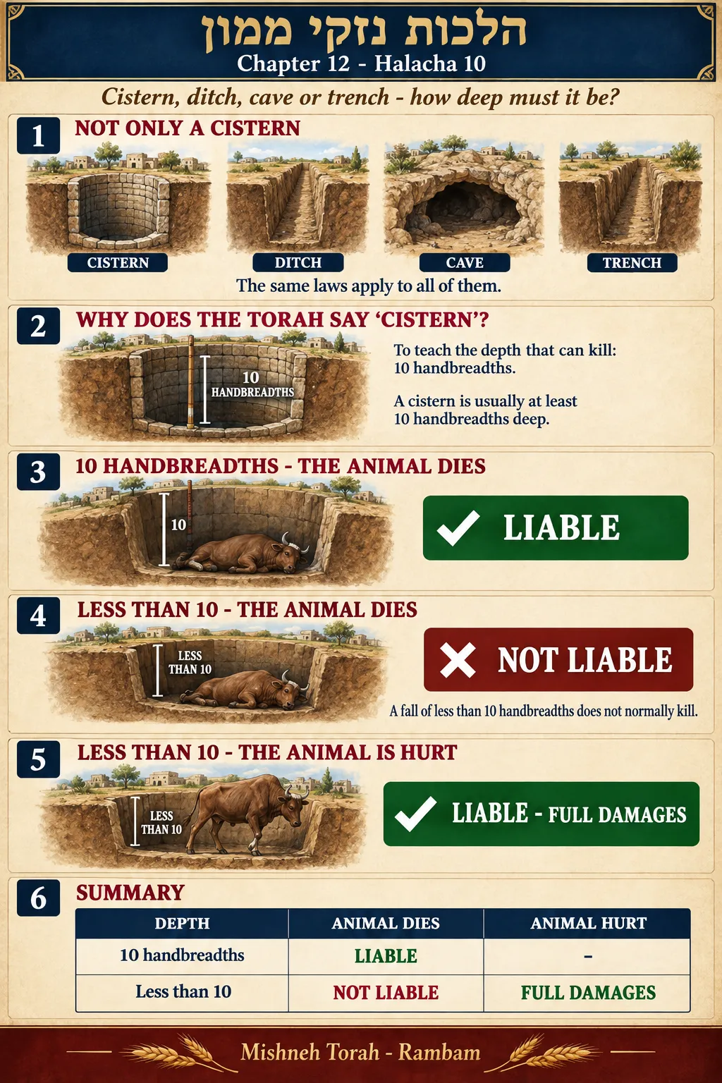 Infographic for halacha 12:10