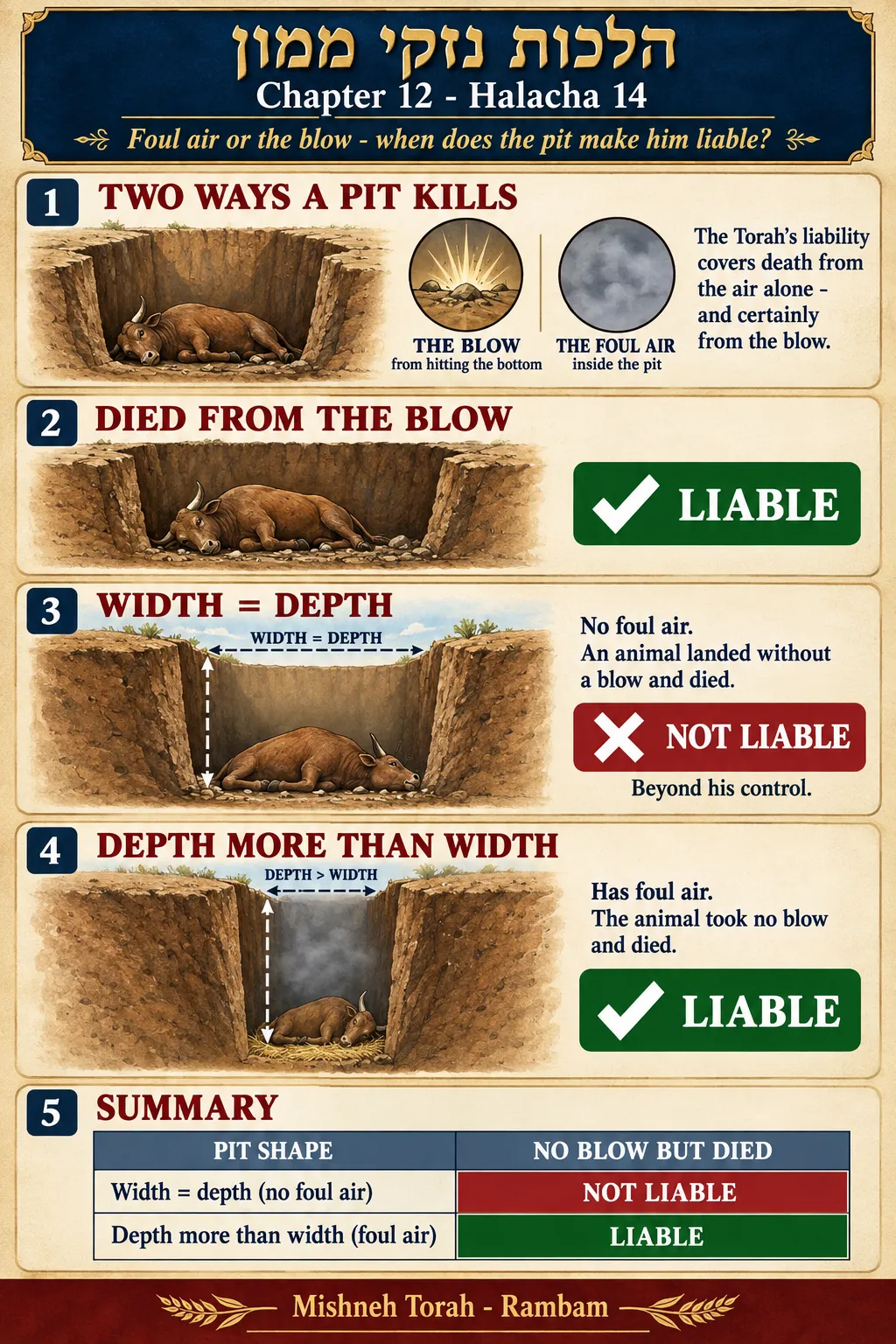 Infographic for halacha 12:14