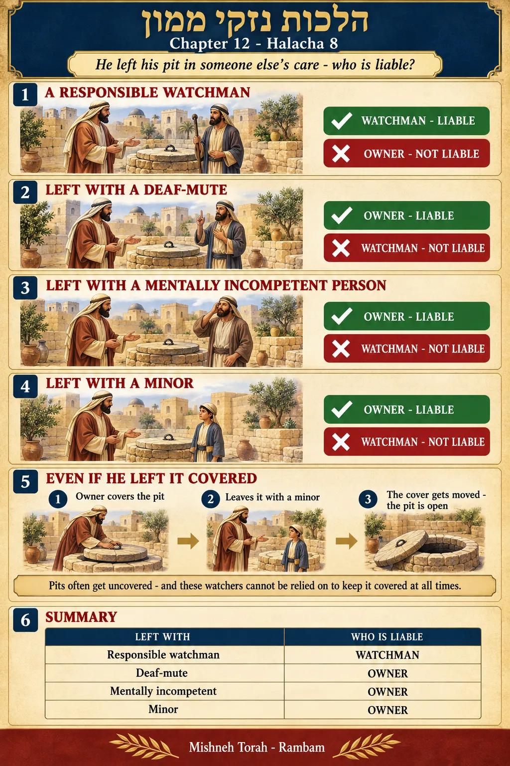 Infographic for halacha 12:8