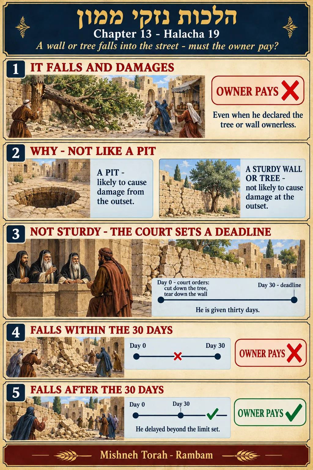 Infographic for halacha 13:19