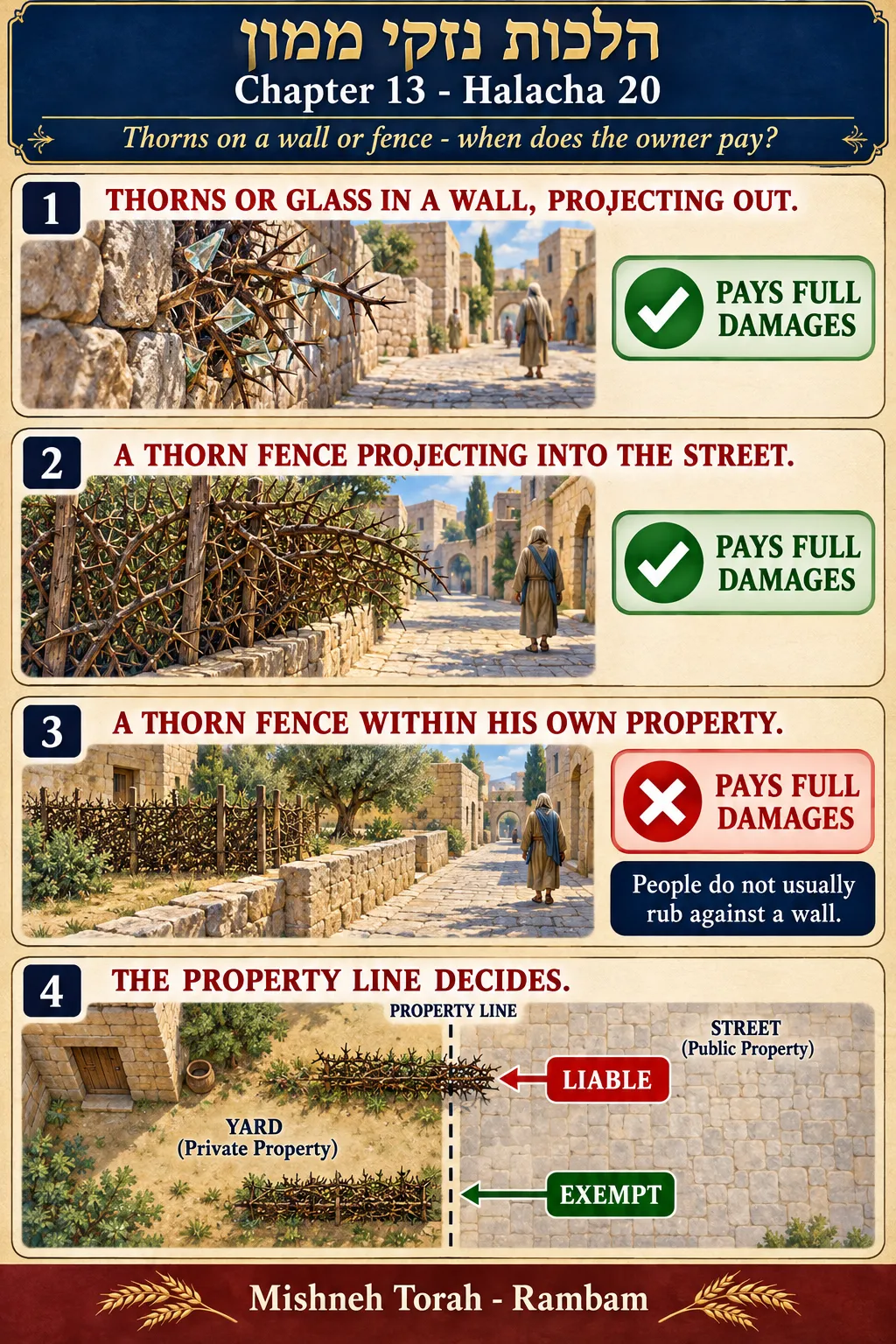 Infographic for halacha 13:20