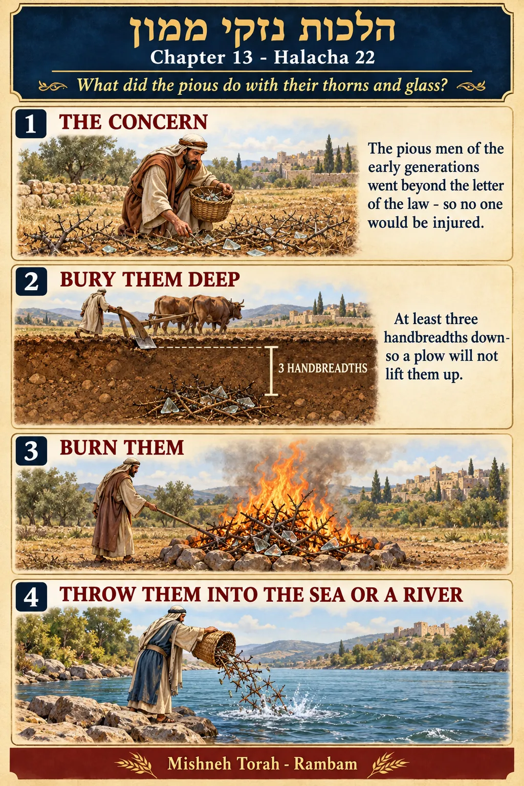 Infographic for halacha 13:22