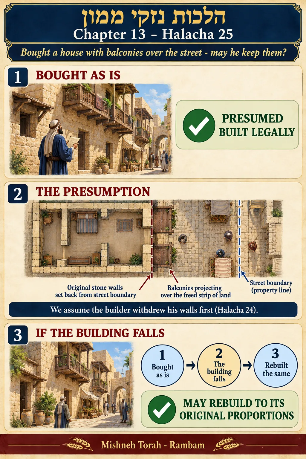 Infographic for halacha 13:25