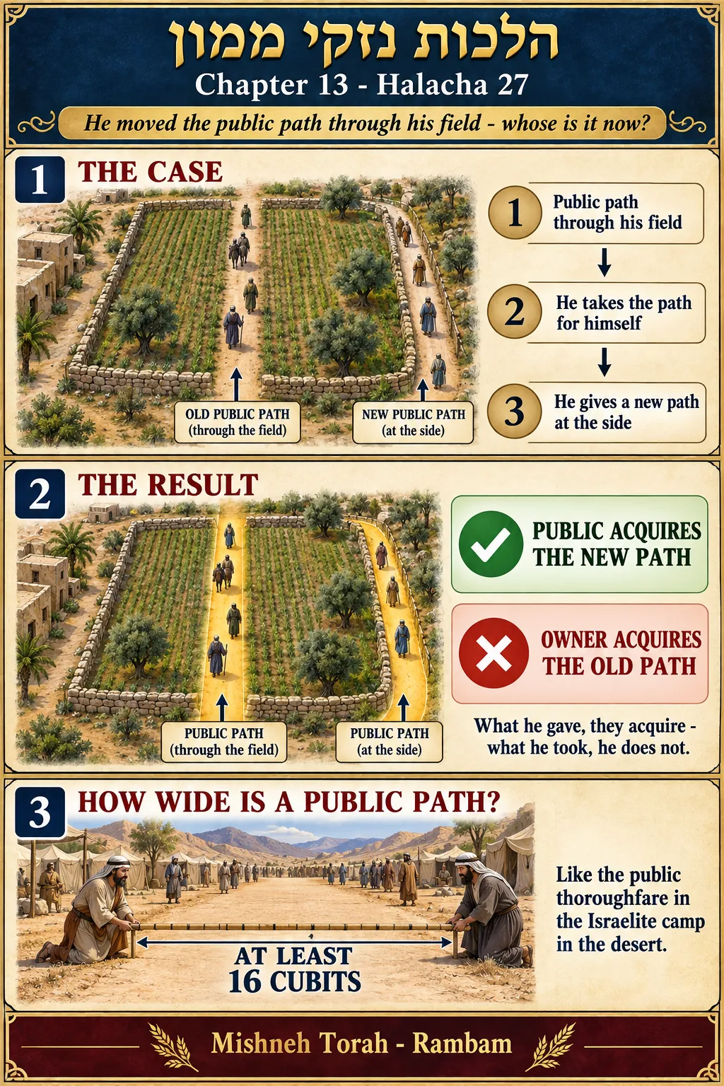 Infographic for halacha 13:27