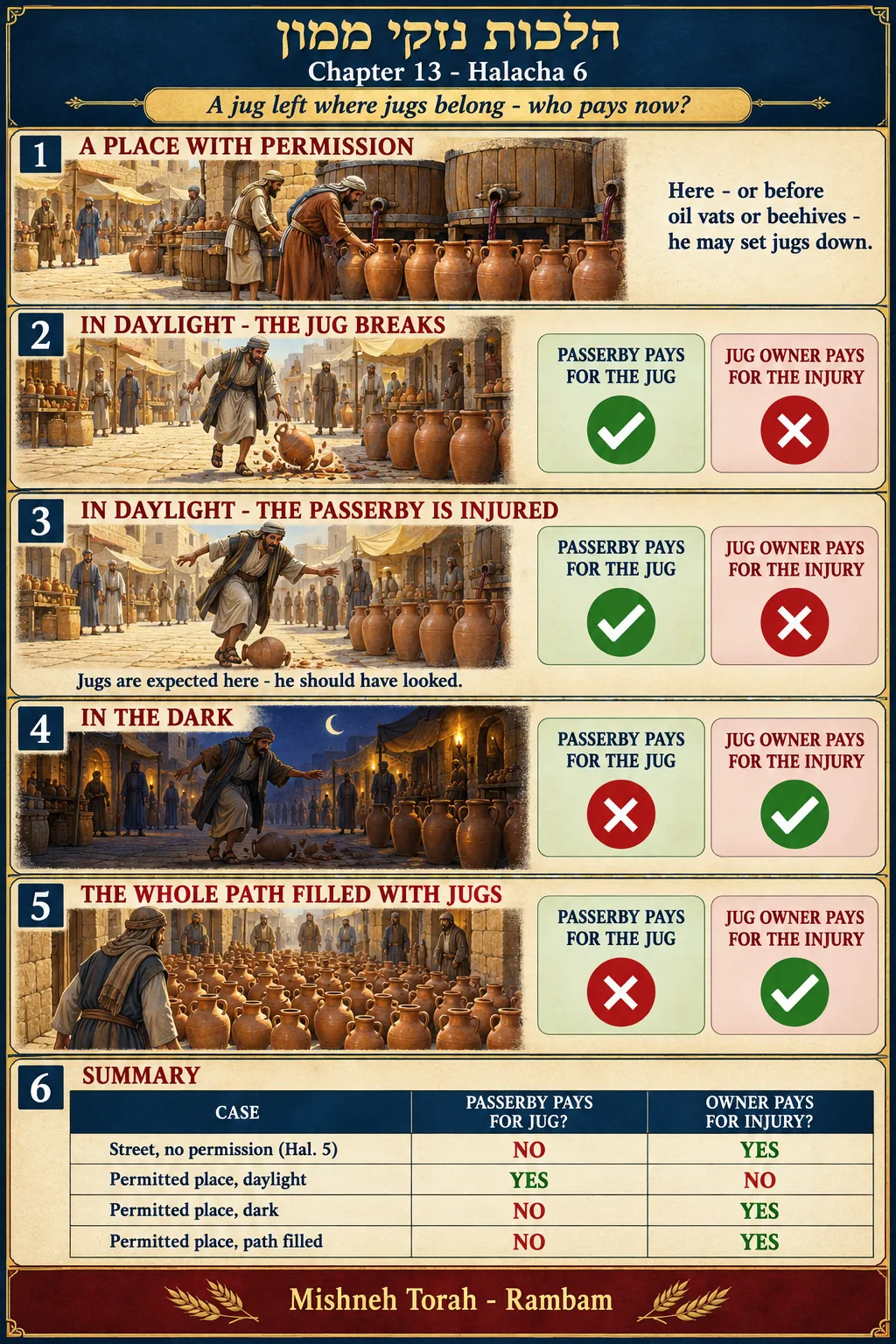 Infographic for halacha 13:6