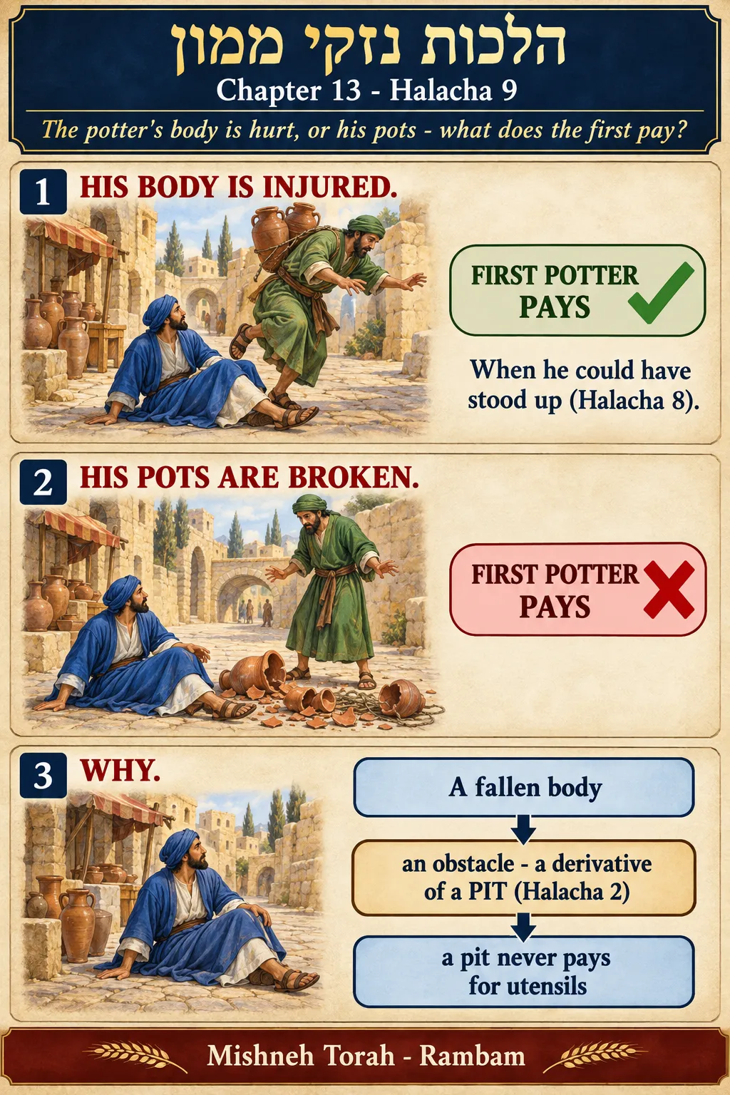 Infographic for halacha 13:9
