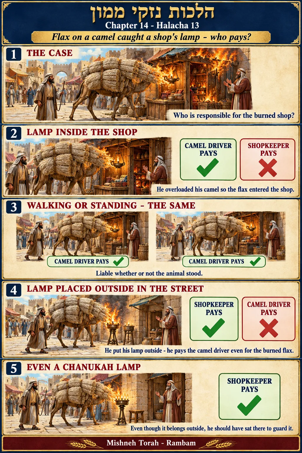 Infographic for halacha 14:13