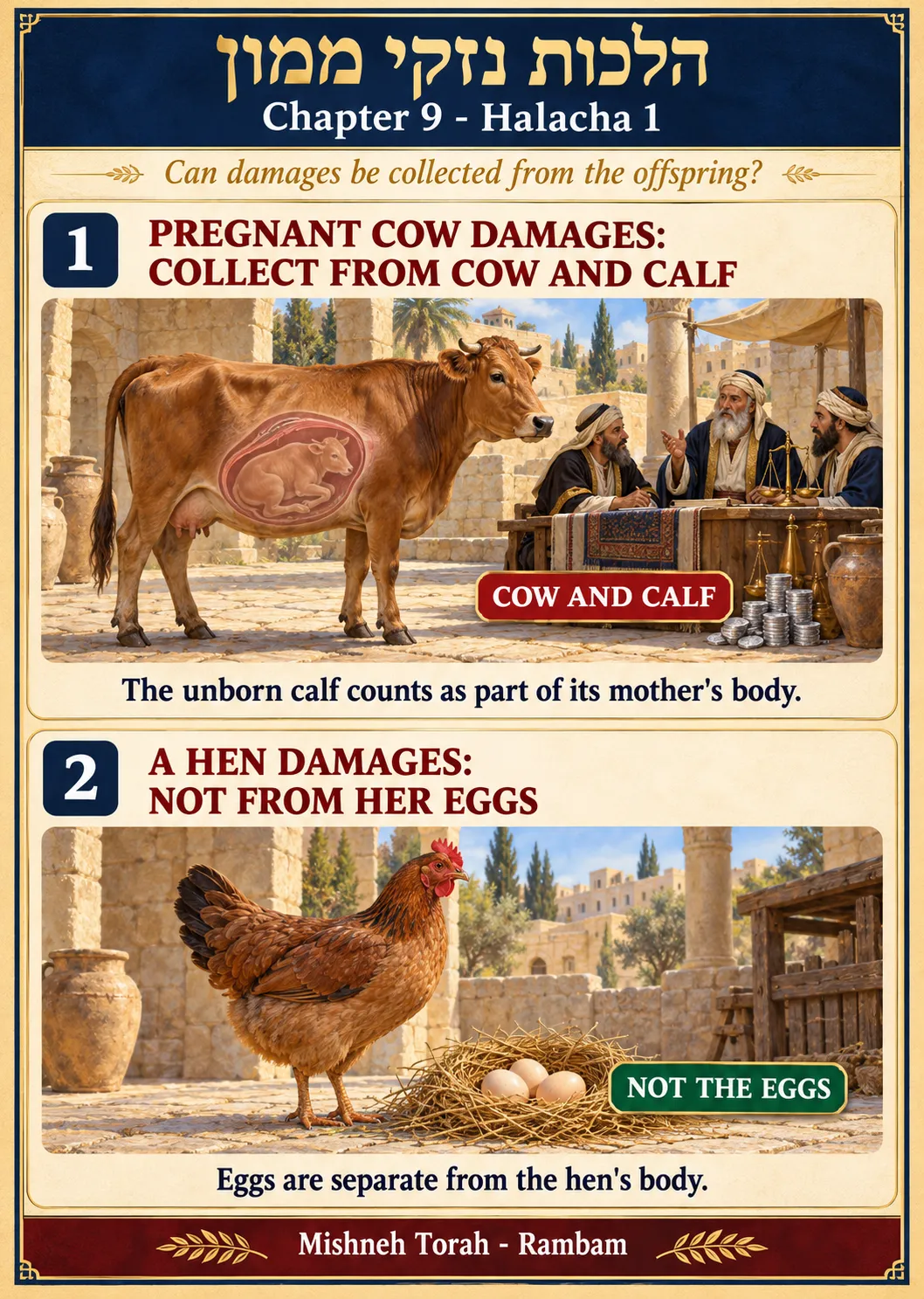 Infographic for halacha 9:1