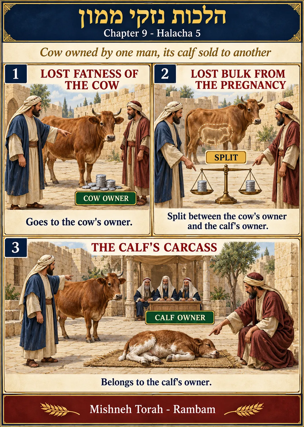 Infographic for halacha 9:5