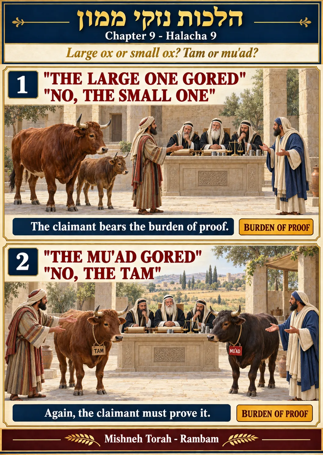 Infographic for halacha 9:9