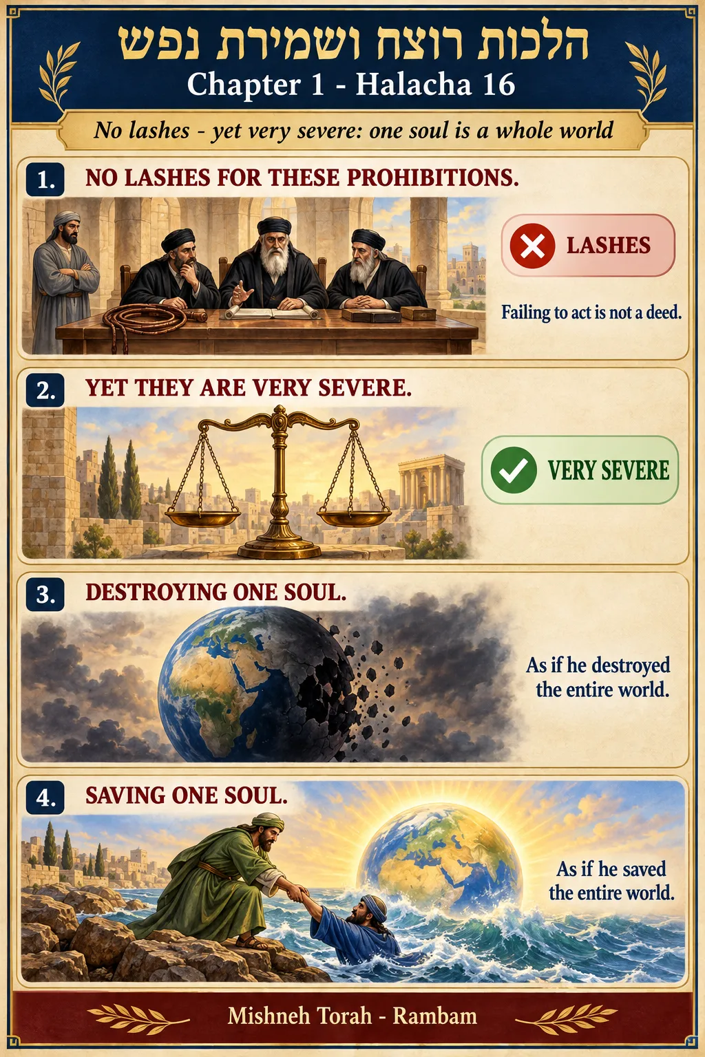 Infographic for halacha 1:16