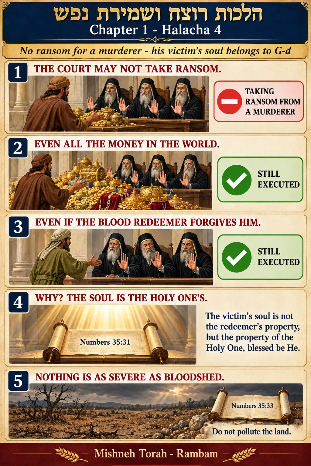 Infographic for halacha 1:4