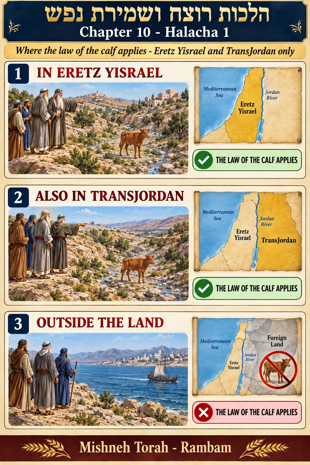 Infographic for halacha 10:1