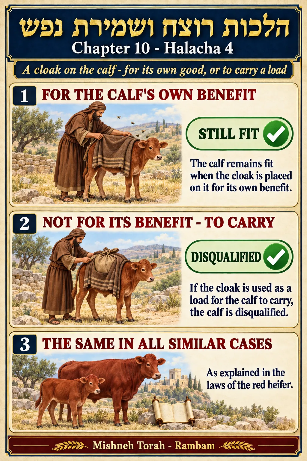 Infographic for halacha 10:4