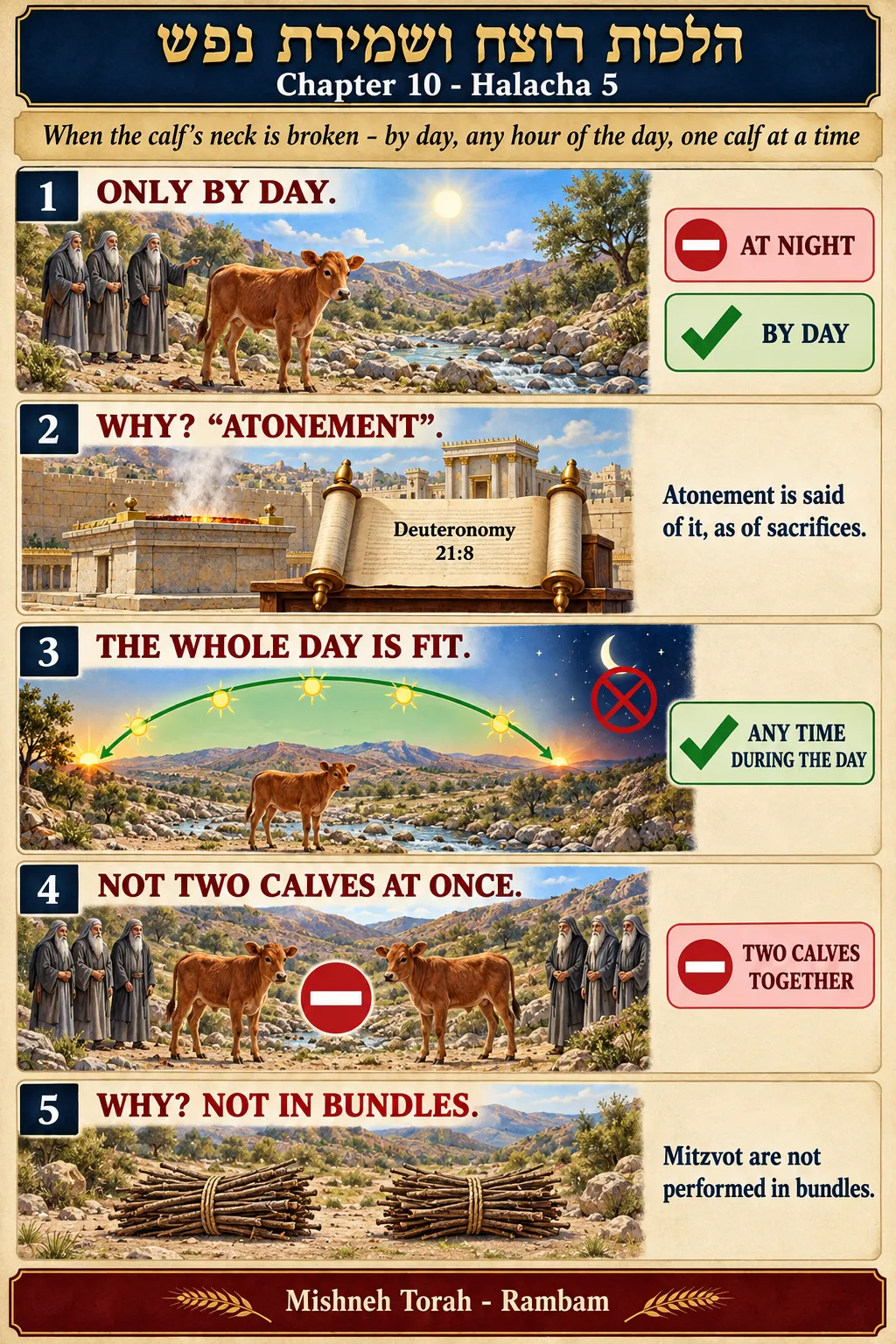 Infographic for halacha 10:5