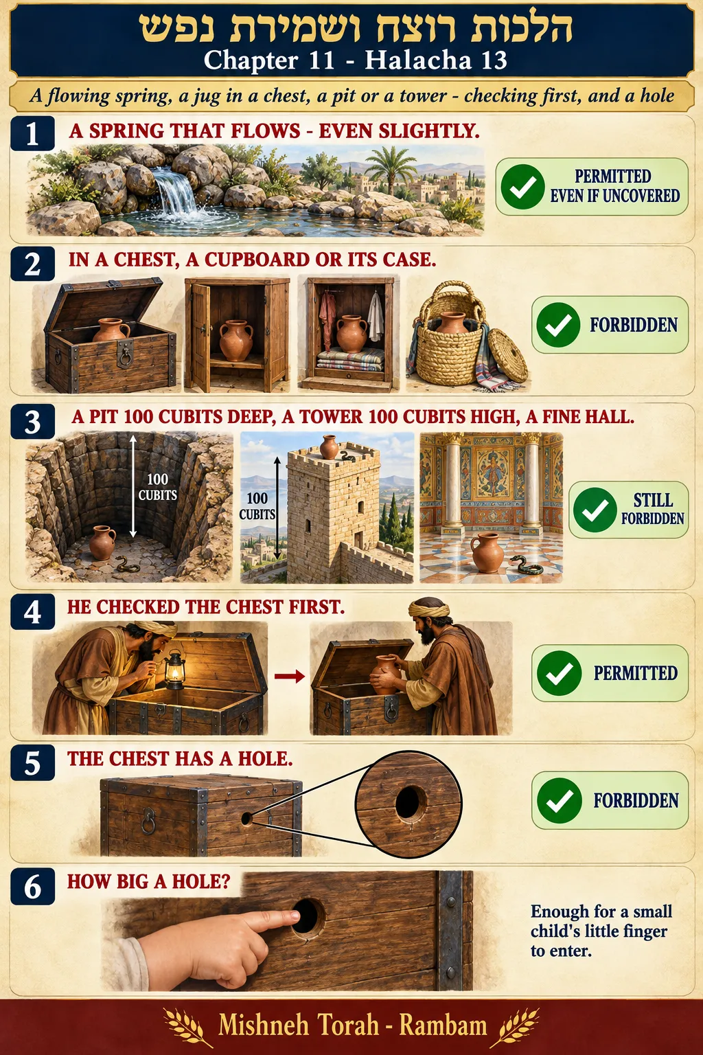 Infographic for halacha 11:13