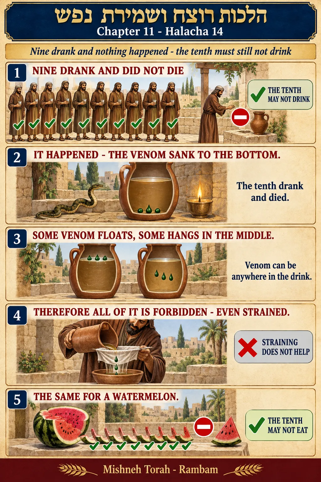 Infographic for halacha 11:14