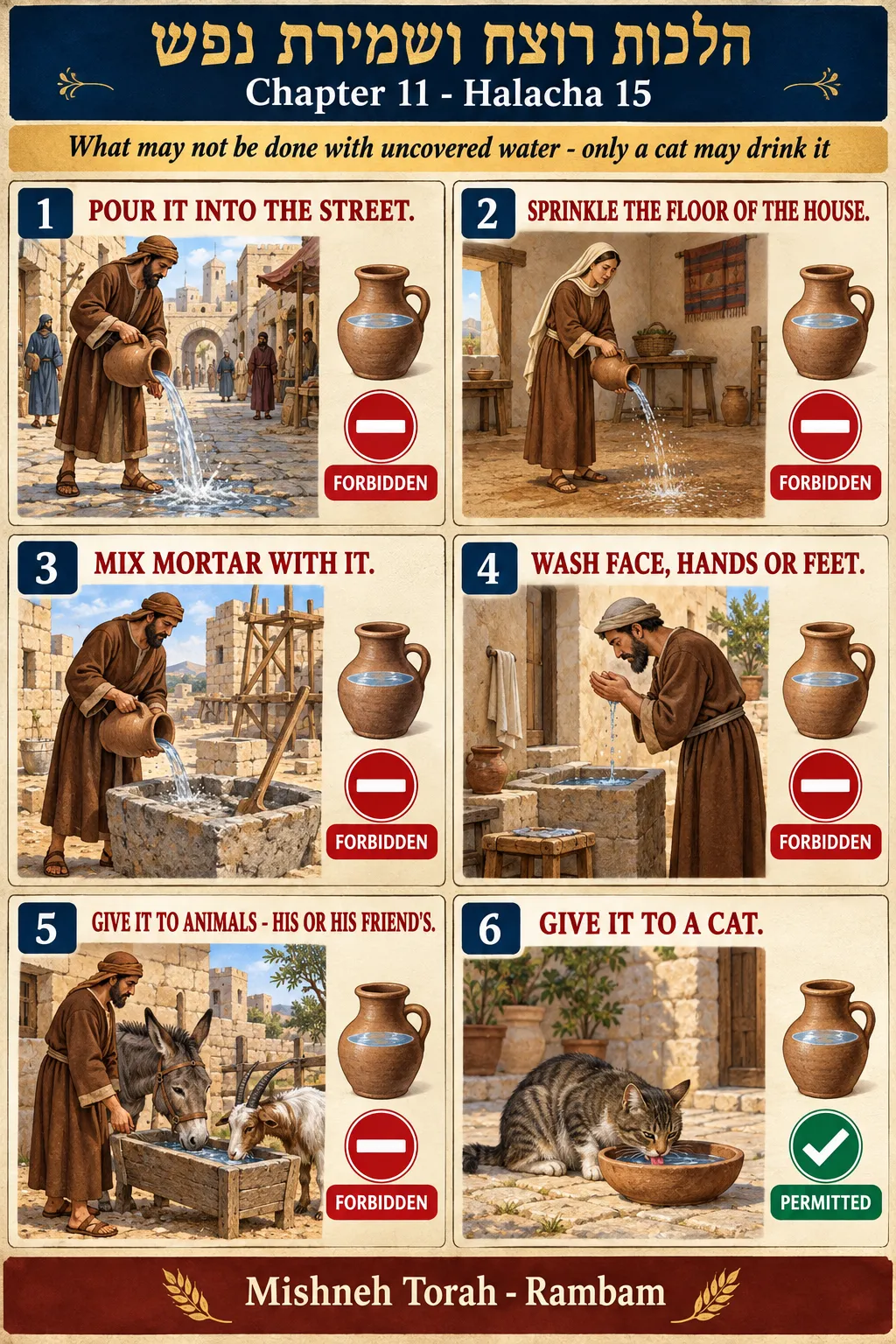 Infographic for halacha 11:15