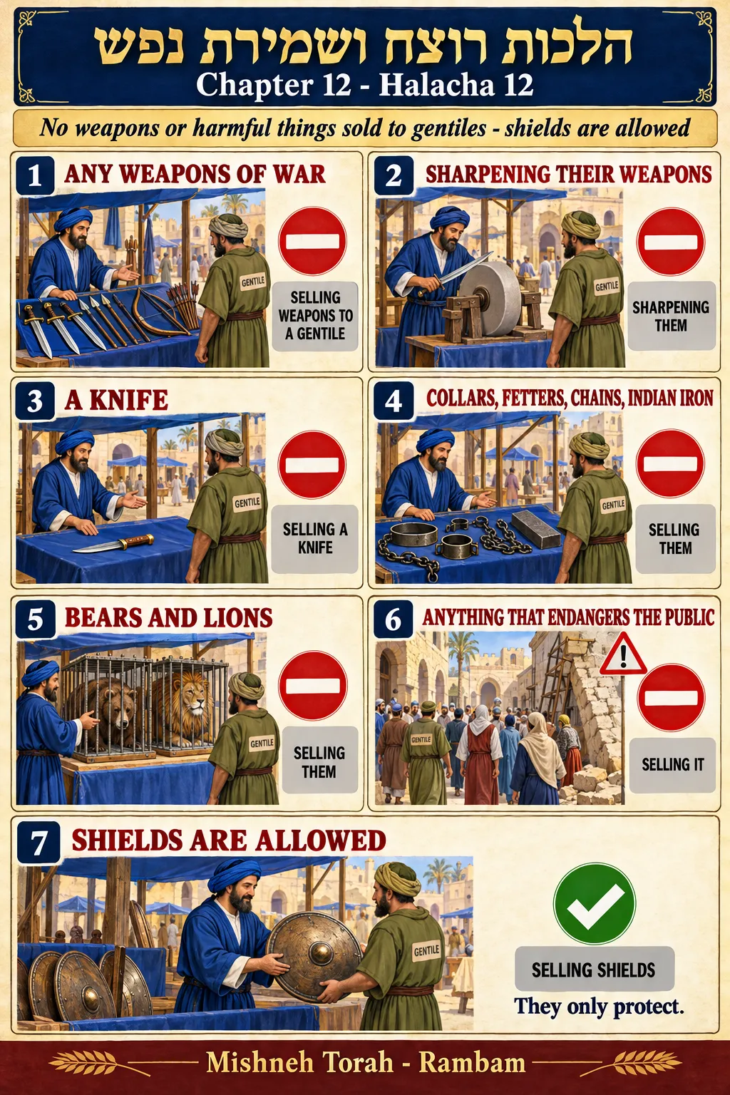Infographic for halacha 12:12