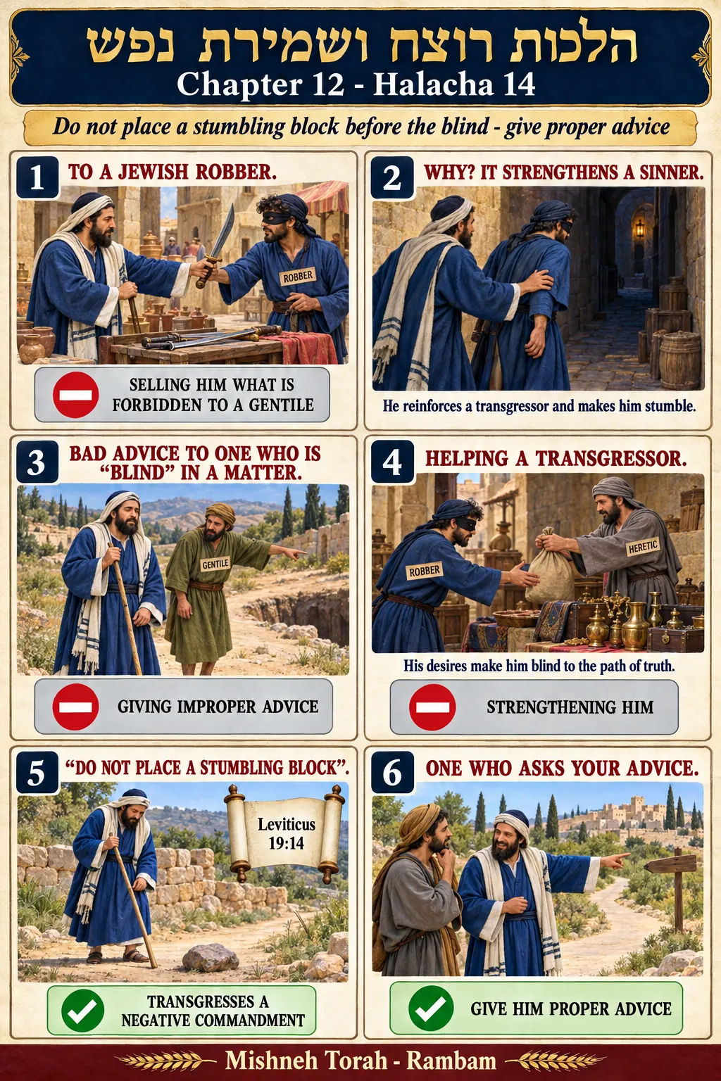 Infographic for halacha 12:14