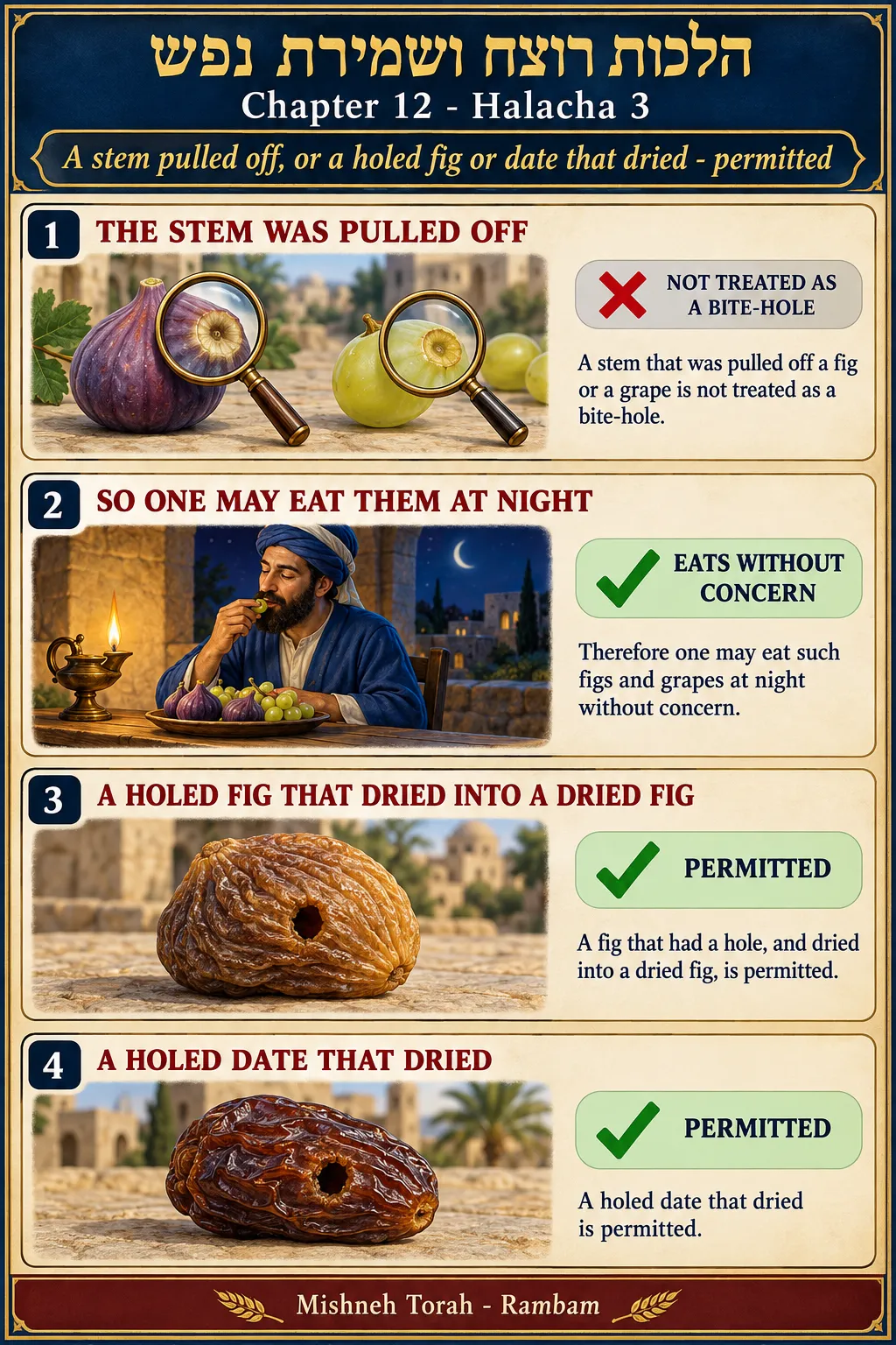 Infographic for halacha 12:3