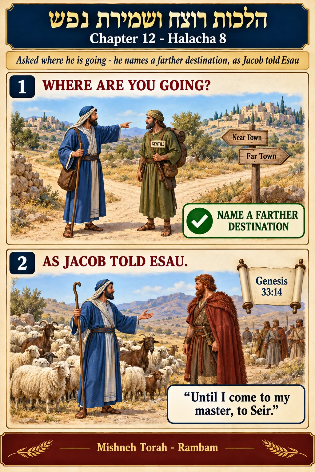 Infographic for halacha 12:8