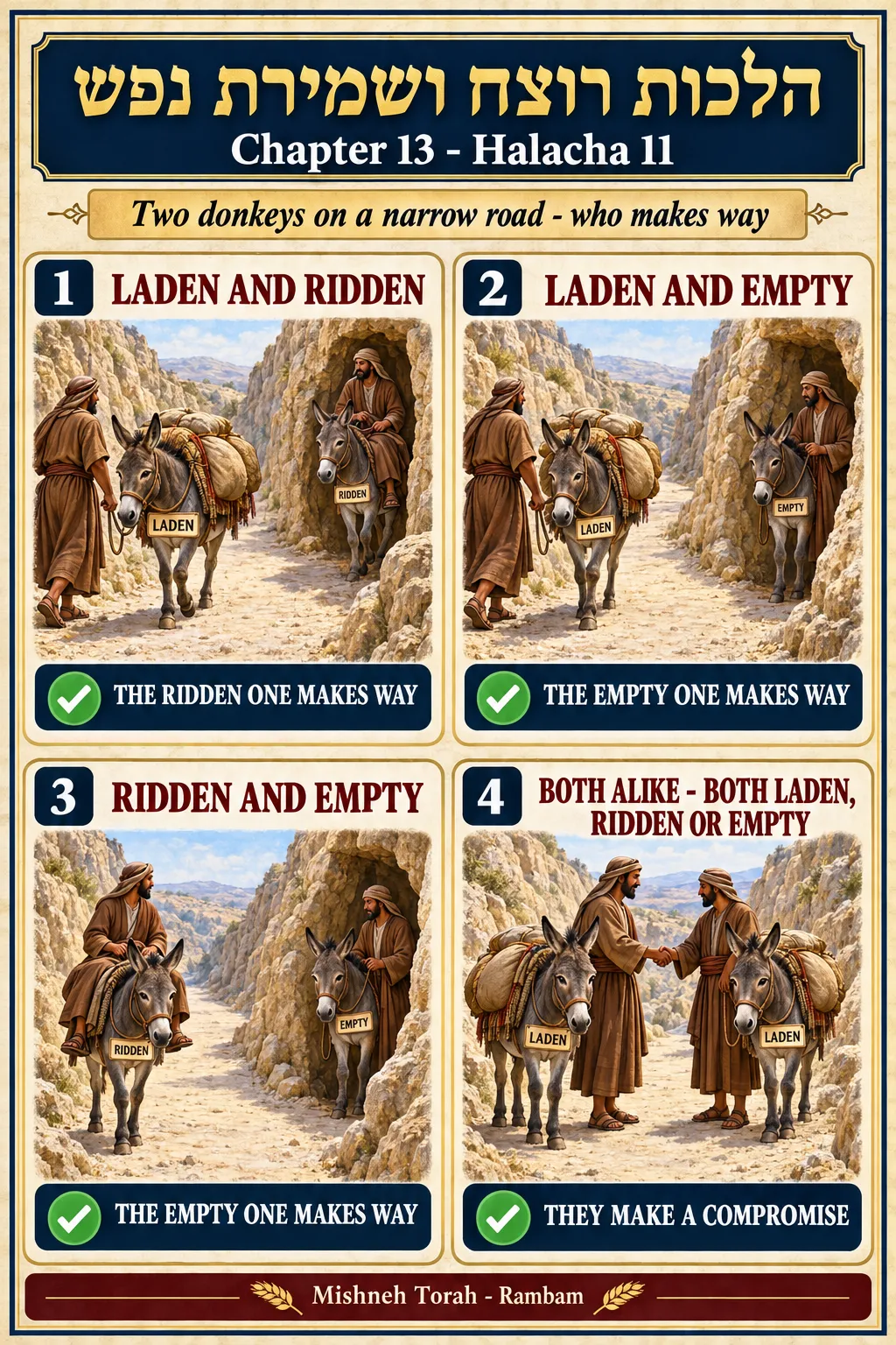 Infographic for halacha 13:11