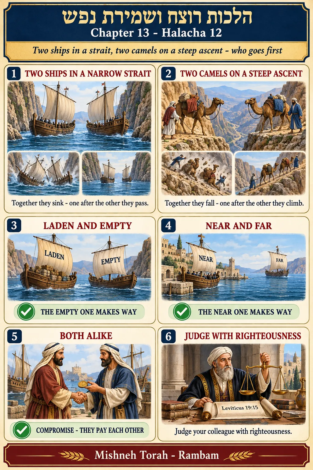 Infographic for halacha 13:12