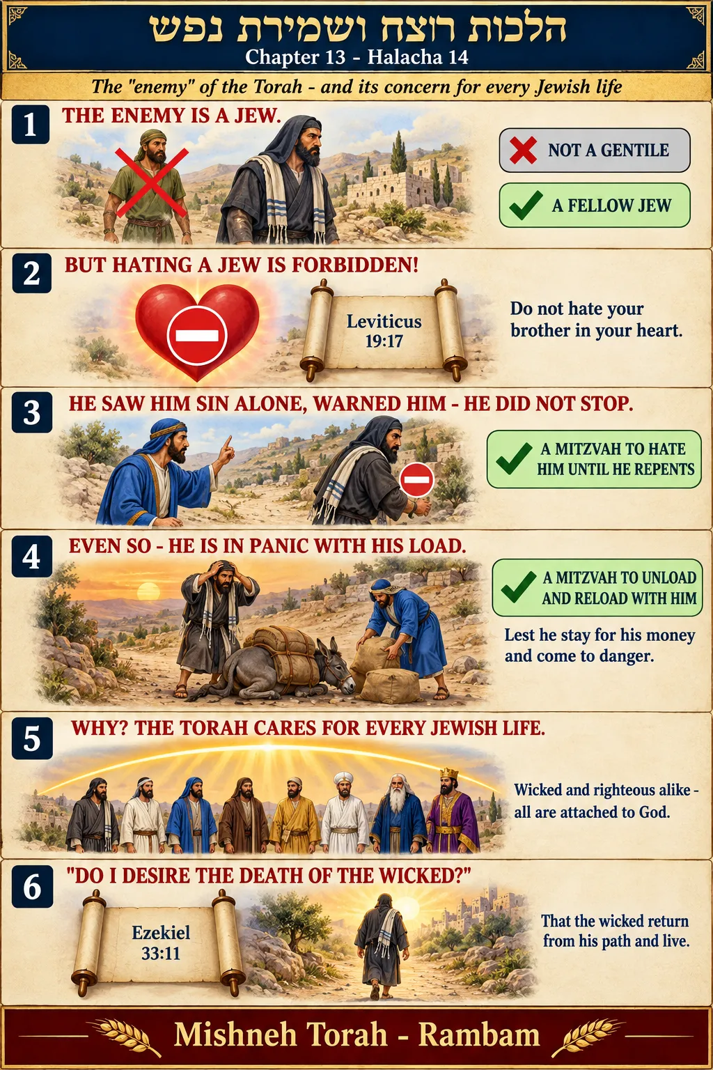 Infographic for halacha 13:14
