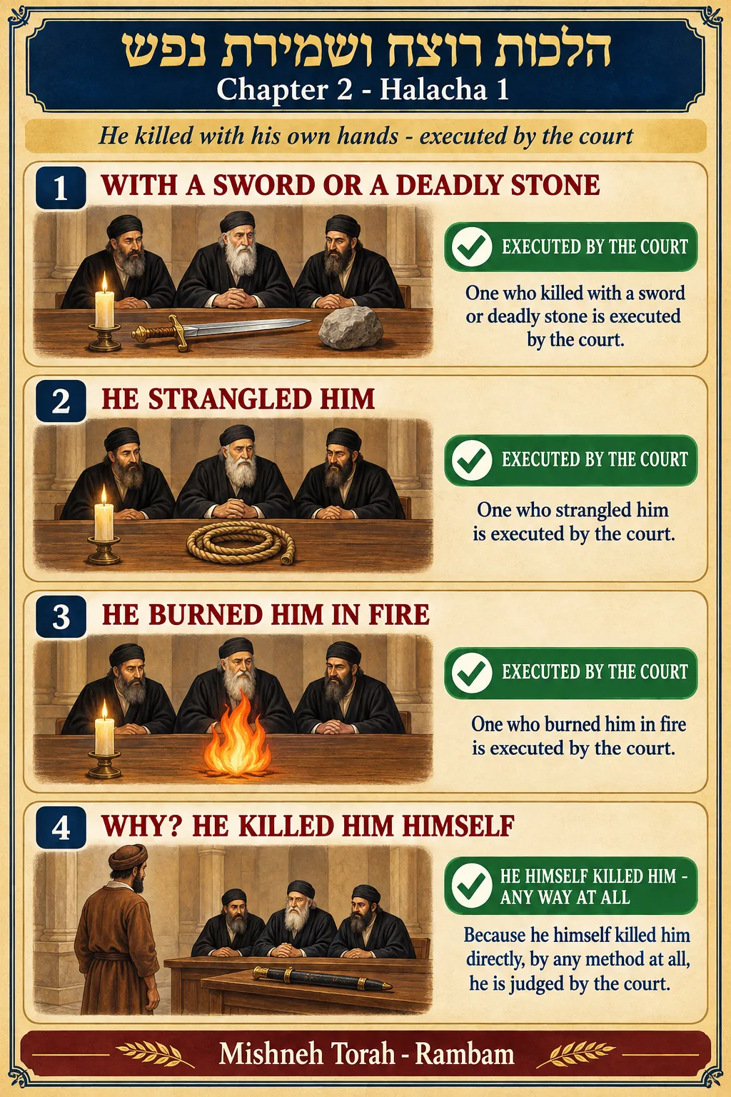 Infographic for halacha 2:1