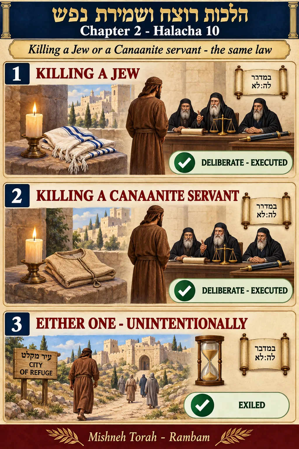 Infographic for halacha 2:10