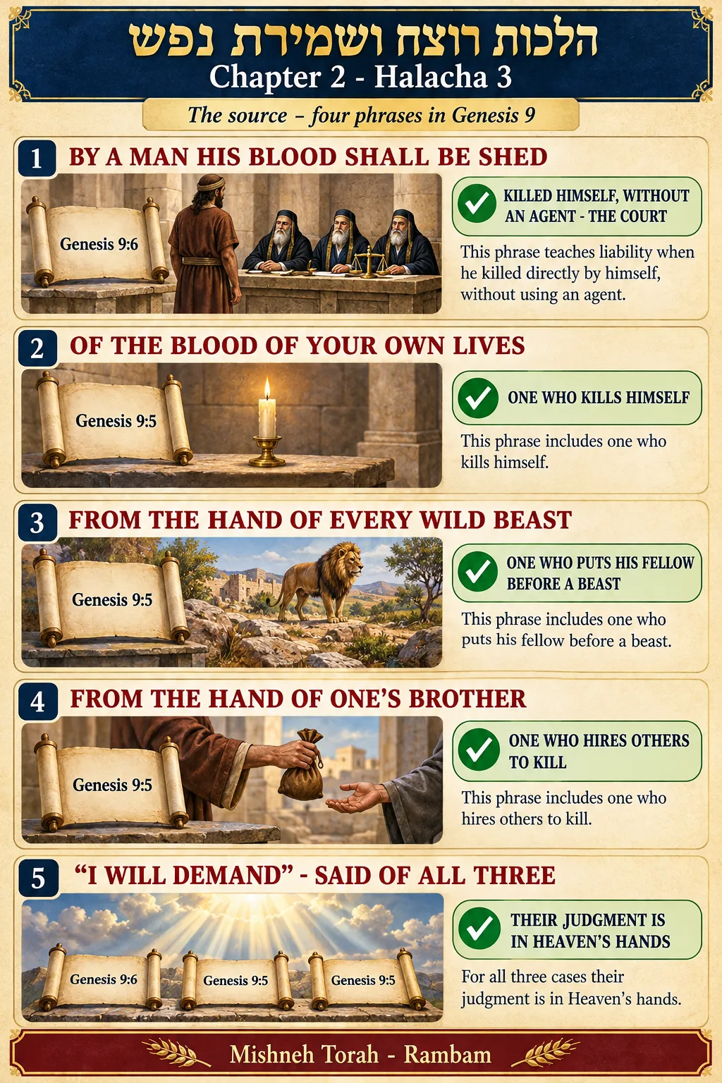 Infographic for halacha 2:3