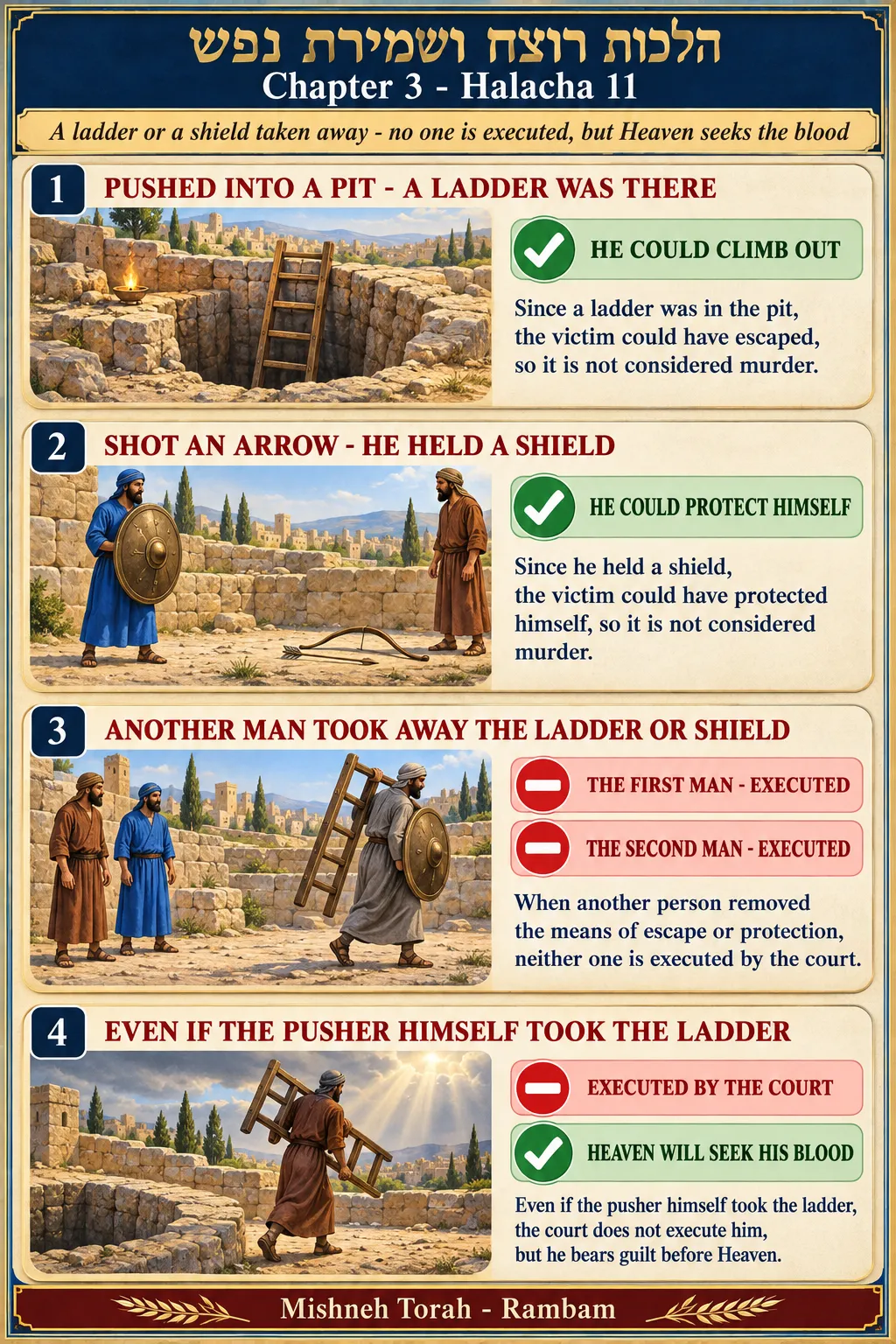 Infographic for halacha 3:11