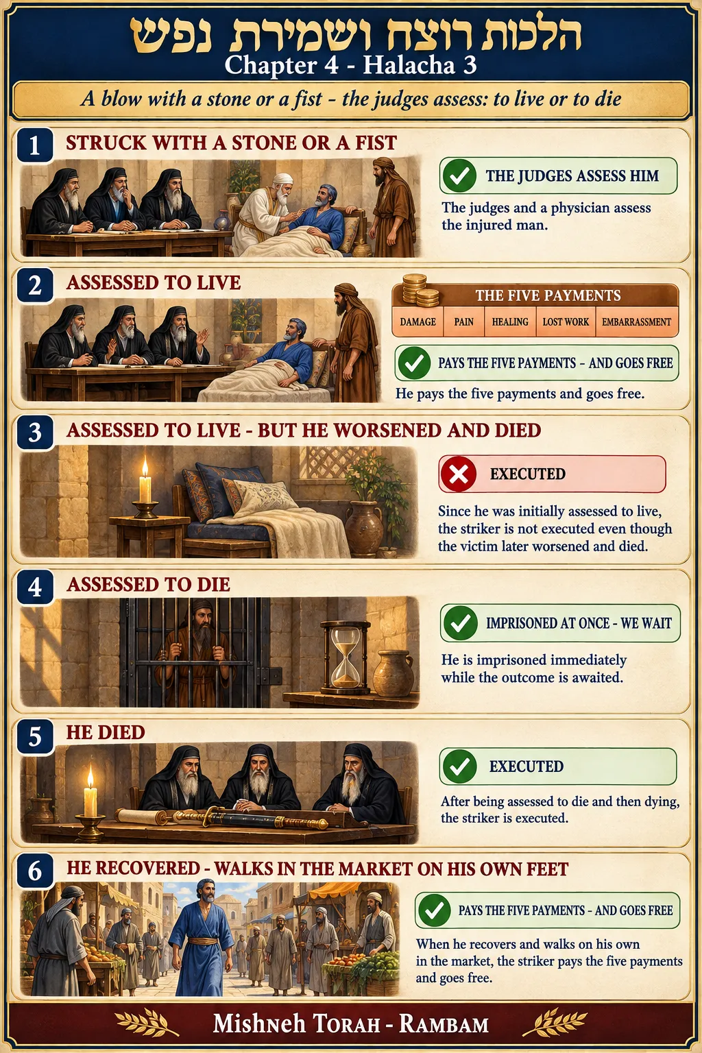 Infographic for halacha 4:3
