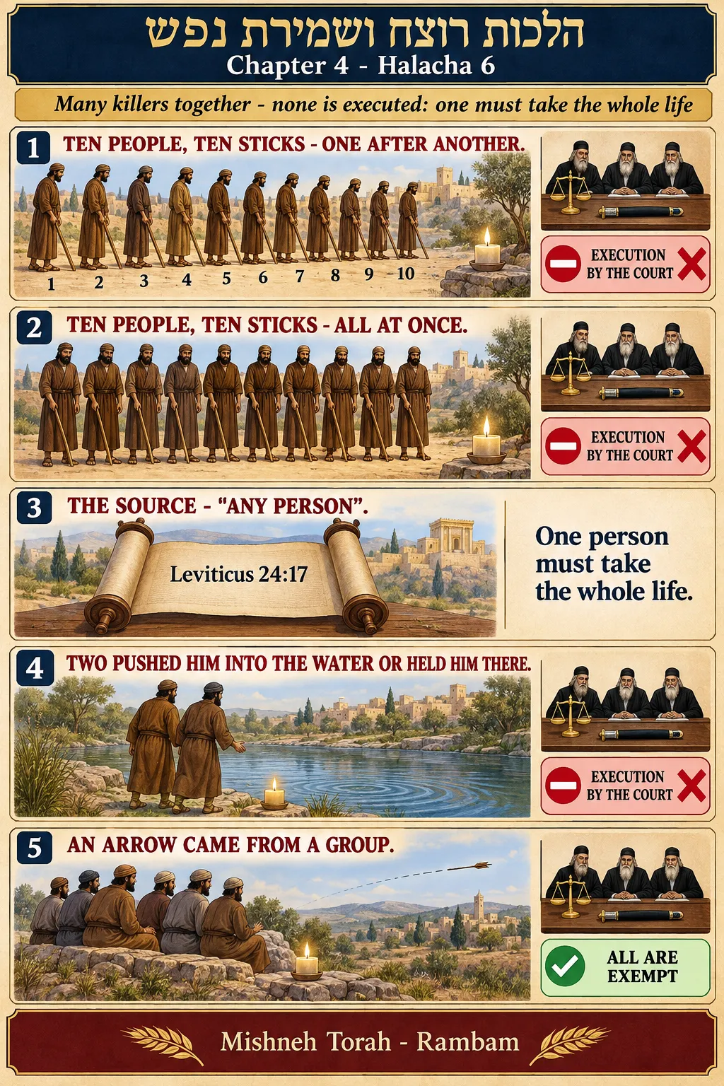 Infographic for halacha 4:6