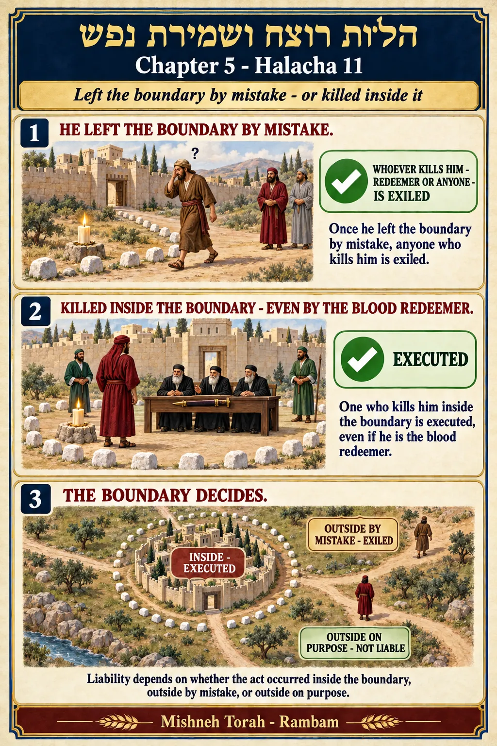 Infographic for halacha 5:11