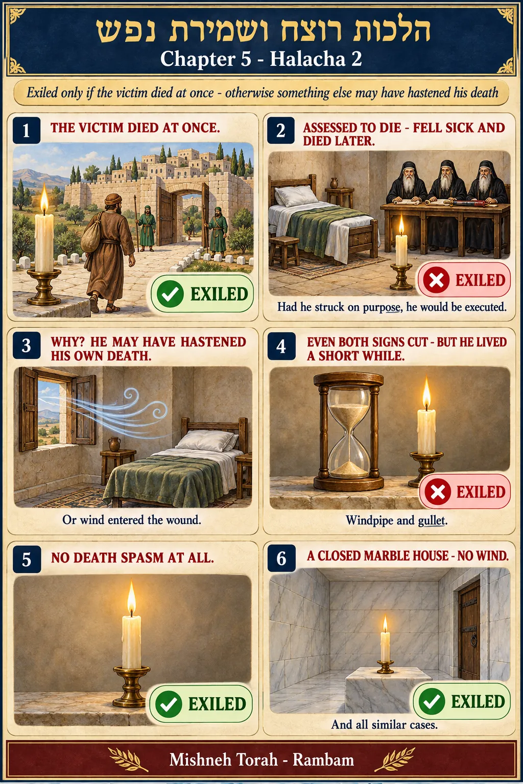Infographic for halacha 5:2