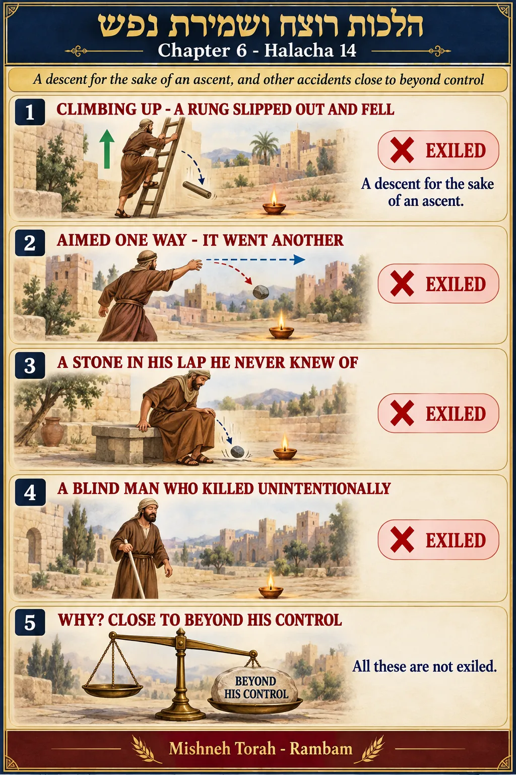 Infographic for halacha 6:14