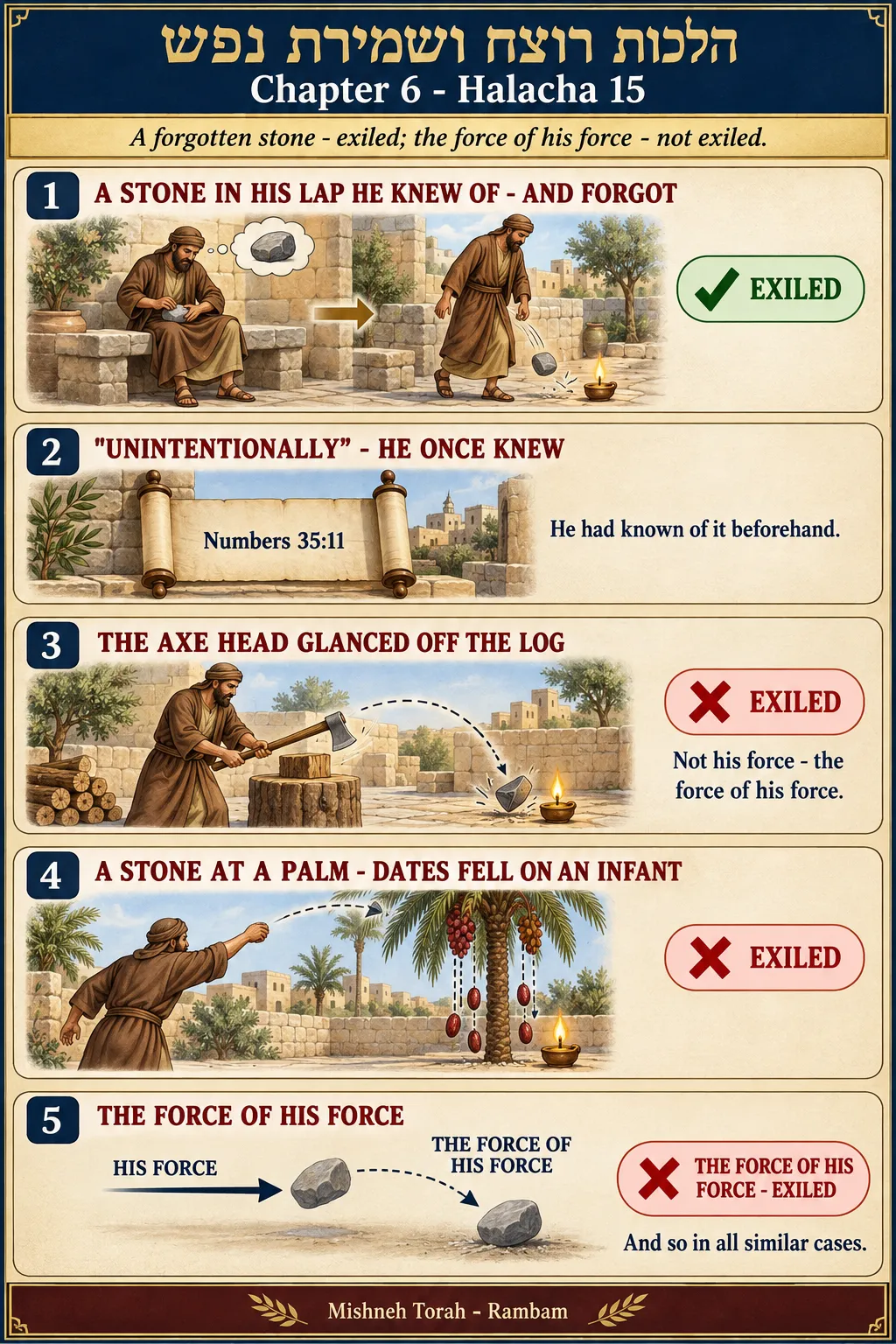 Infographic for halacha 6:15