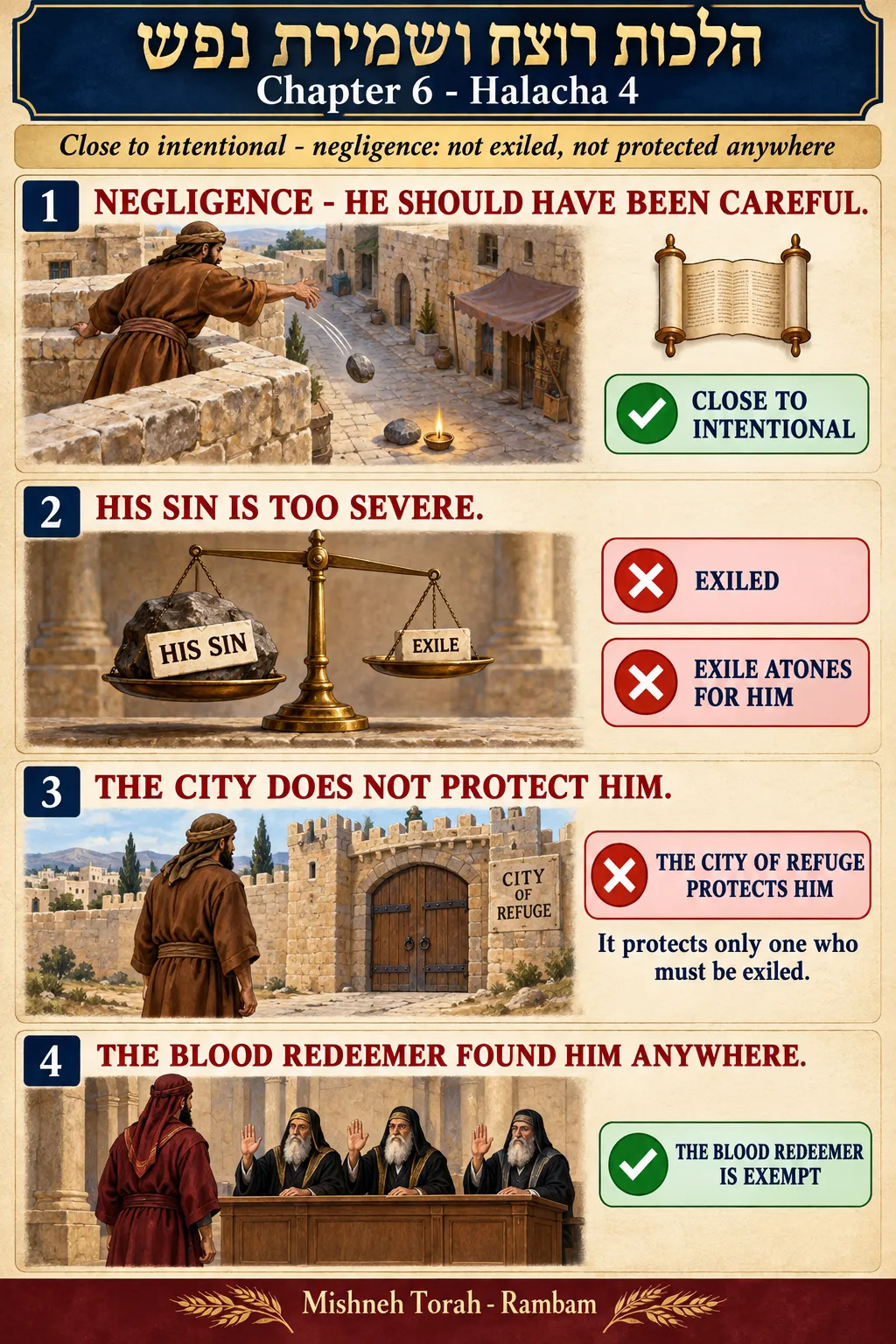 Infographic for halacha 6:4