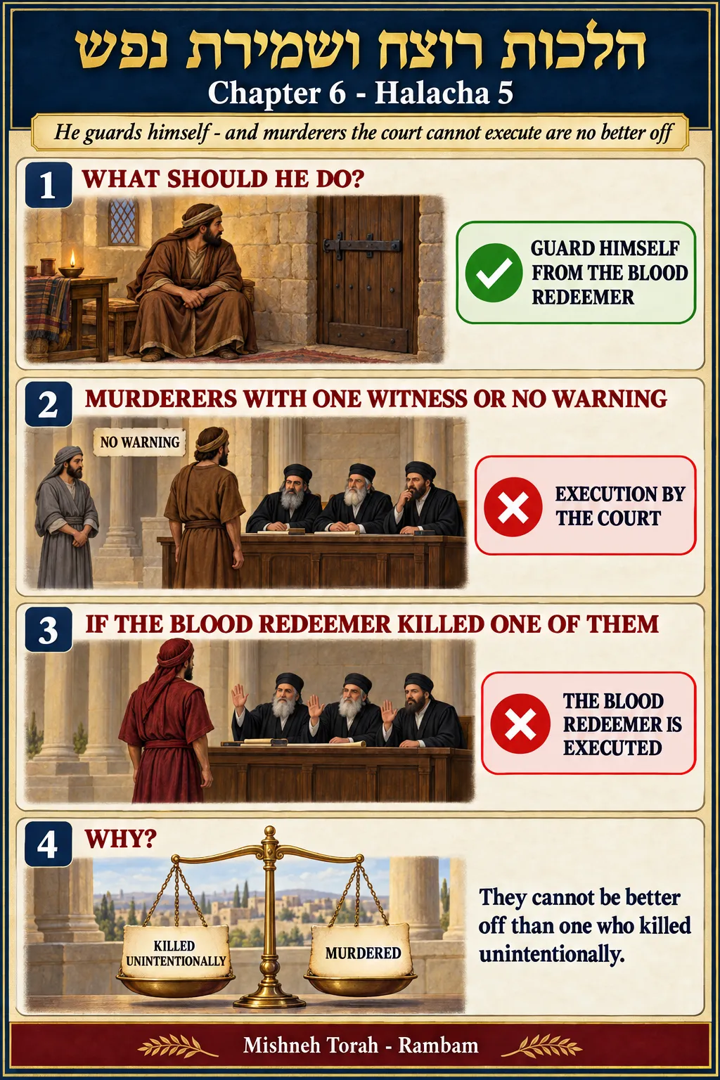 Infographic for halacha 6:5